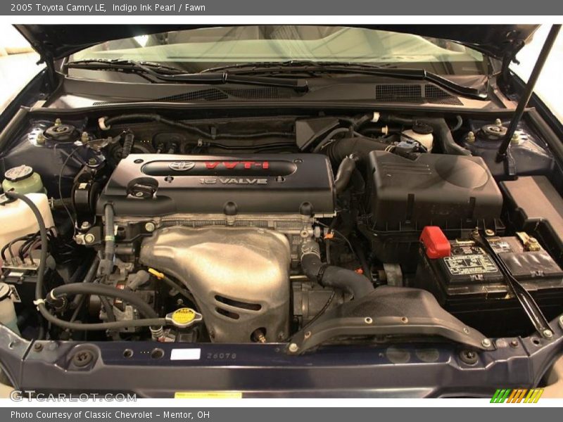 Indigo Ink Pearl / Fawn 2005 Toyota Camry LE
