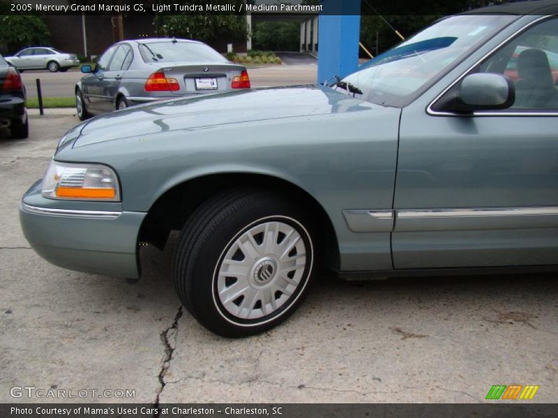Light Tundra Metallic / Medium Parchment 2005 Mercury Grand Marquis GS