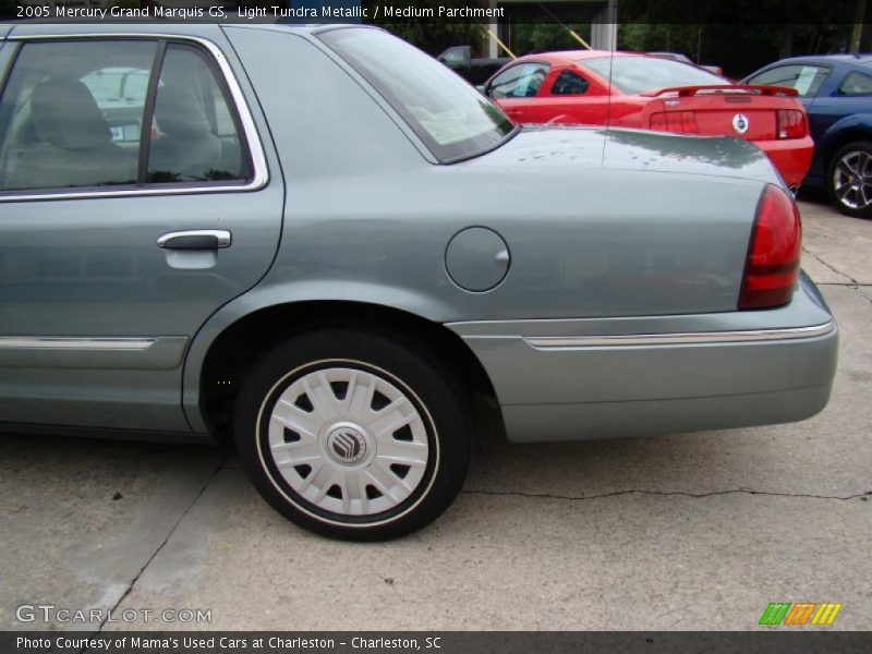 Light Tundra Metallic / Medium Parchment 2005 Mercury Grand Marquis GS