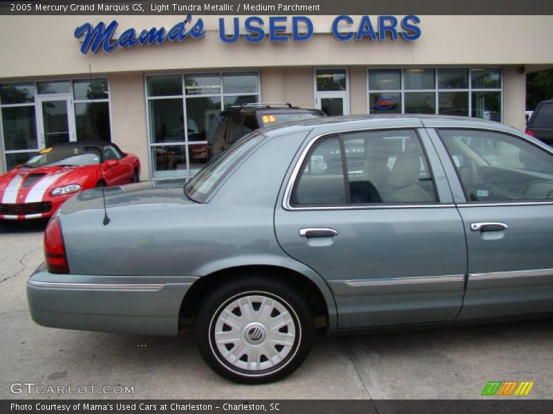 Light Tundra Metallic / Medium Parchment 2005 Mercury Grand Marquis GS