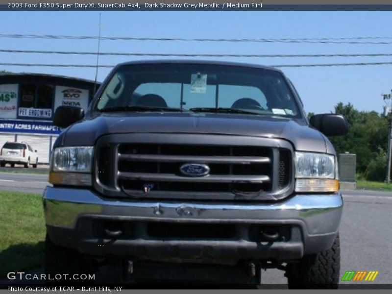 Dark Shadow Grey Metallic / Medium Flint 2003 Ford F350 Super Duty XL SuperCab 4x4