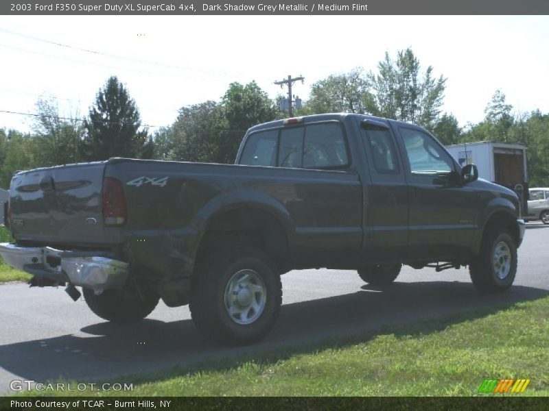 Dark Shadow Grey Metallic / Medium Flint 2003 Ford F350 Super Duty XL SuperCab 4x4