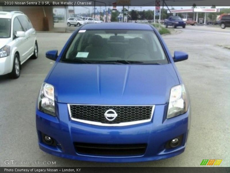 Blue Metallic / Charcoal 2010 Nissan Sentra 2.0 SR