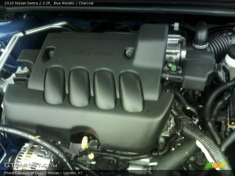 Blue Metallic / Charcoal 2010 Nissan Sentra 2.0 SR
