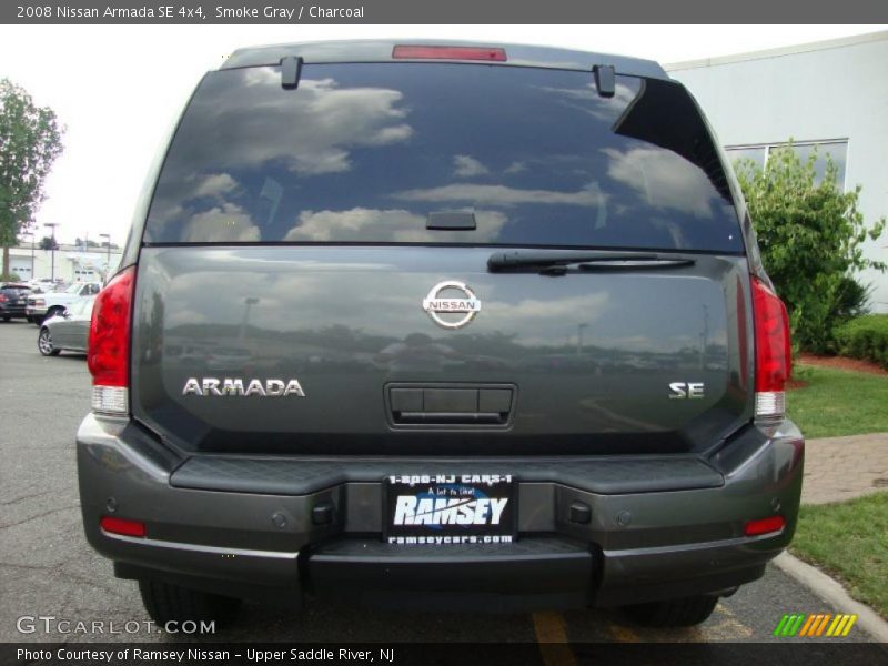 Smoke Gray / Charcoal 2008 Nissan Armada SE 4x4