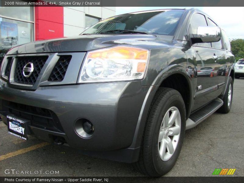 Smoke Gray / Charcoal 2008 Nissan Armada SE 4x4