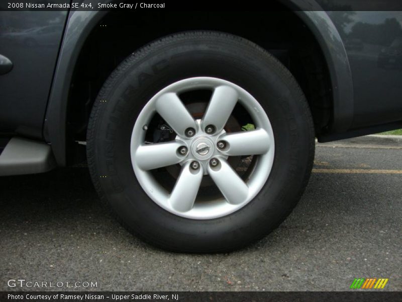 Smoke Gray / Charcoal 2008 Nissan Armada SE 4x4