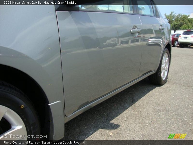 Magnetic Gray / Saddle 2008 Nissan Sentra 2.0 SL