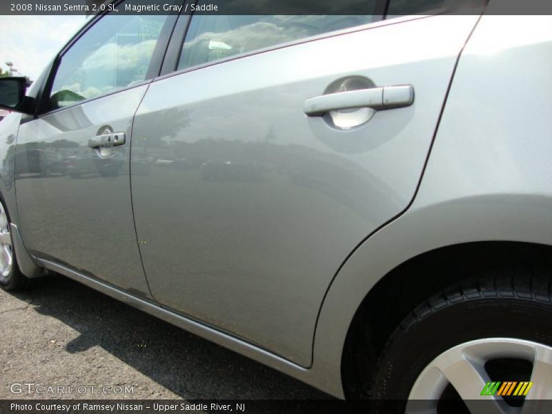 Magnetic Gray / Saddle 2008 Nissan Sentra 2.0 SL