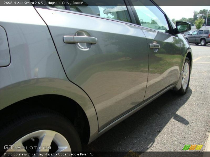 Magnetic Gray / Saddle 2008 Nissan Sentra 2.0 SL