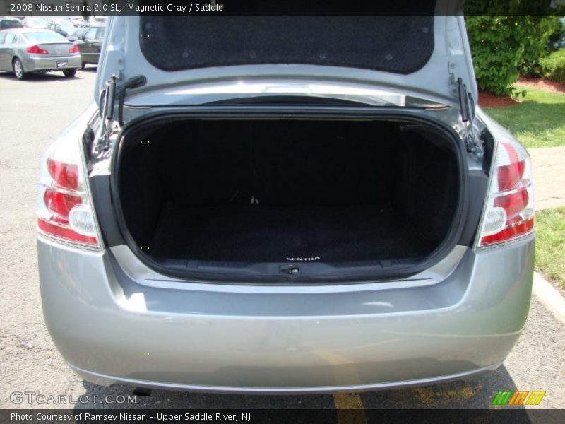 Magnetic Gray / Saddle 2008 Nissan Sentra 2.0 SL