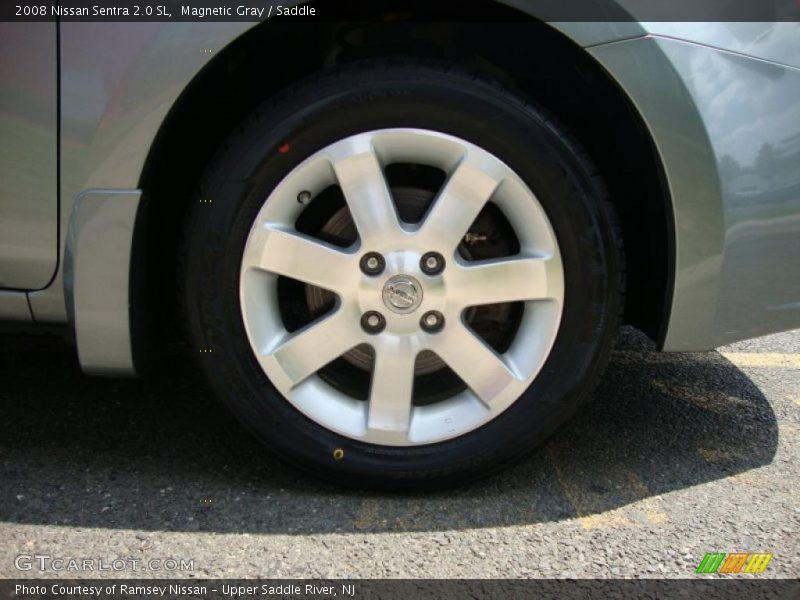 Magnetic Gray / Saddle 2008 Nissan Sentra 2.0 SL