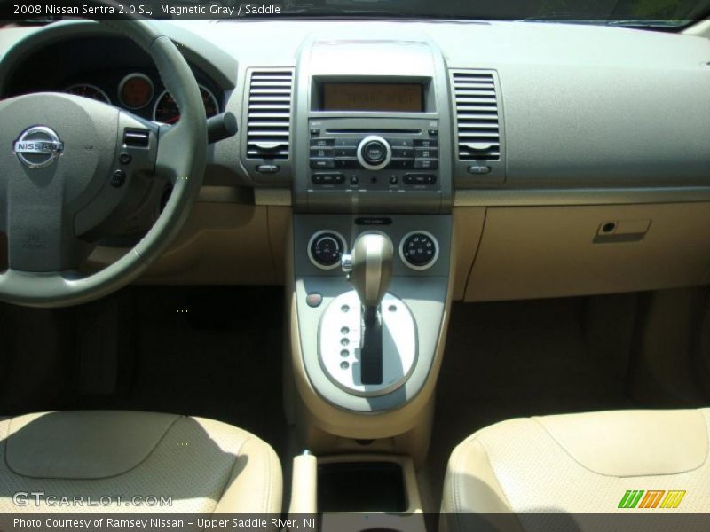 Magnetic Gray / Saddle 2008 Nissan Sentra 2.0 SL