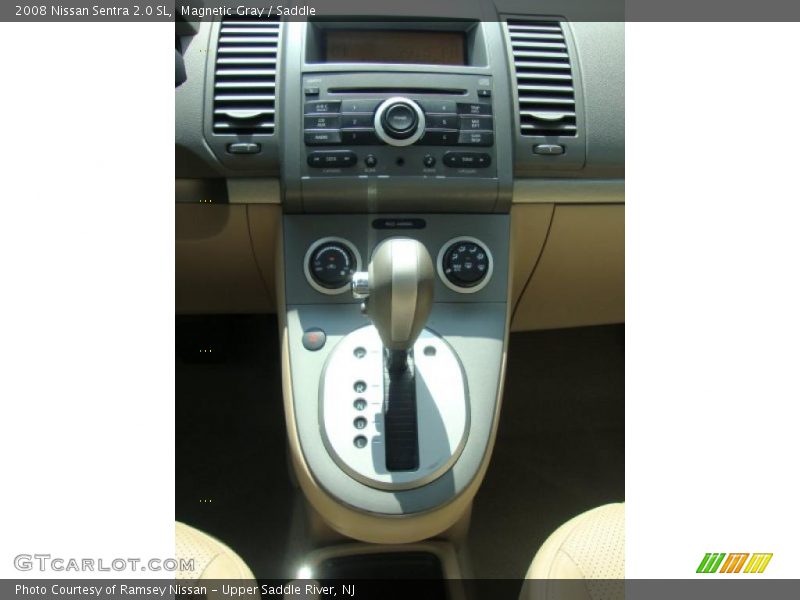 Magnetic Gray / Saddle 2008 Nissan Sentra 2.0 SL