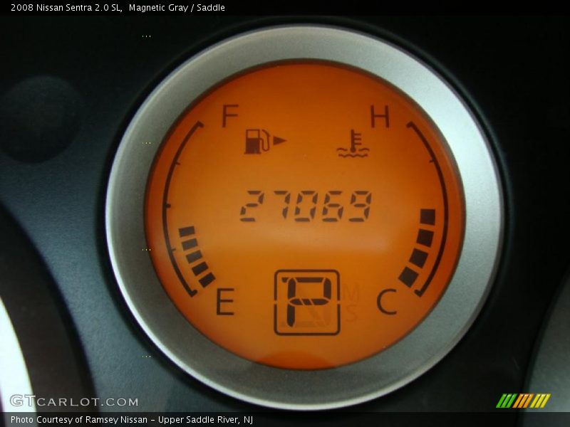 Magnetic Gray / Saddle 2008 Nissan Sentra 2.0 SL