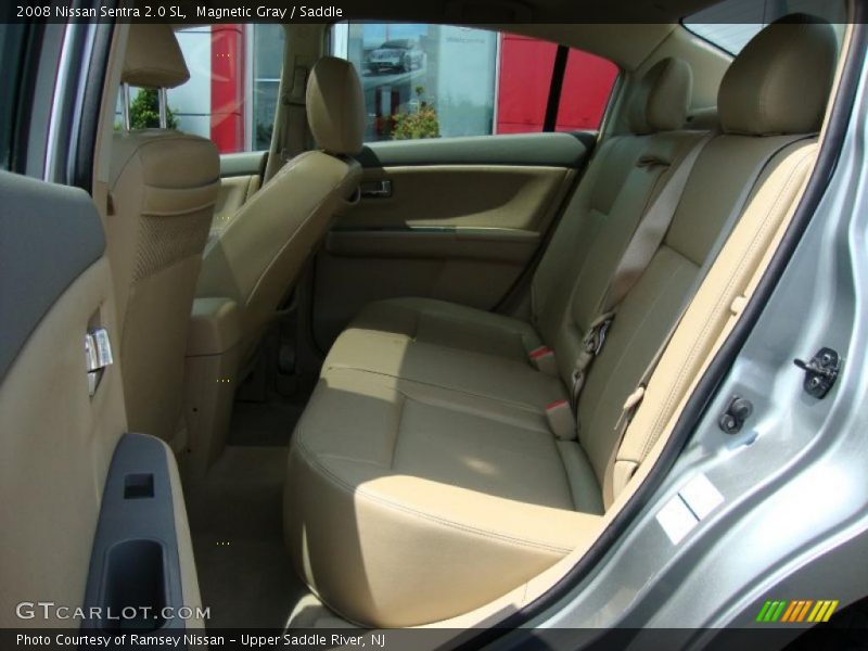 Magnetic Gray / Saddle 2008 Nissan Sentra 2.0 SL
