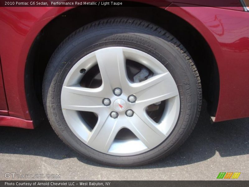 Performance Red Metallic / Light Taupe 2010 Pontiac G6 Sedan