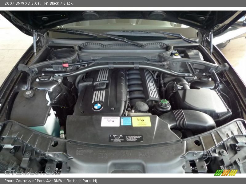 Jet Black / Black 2007 BMW X3 3.0si