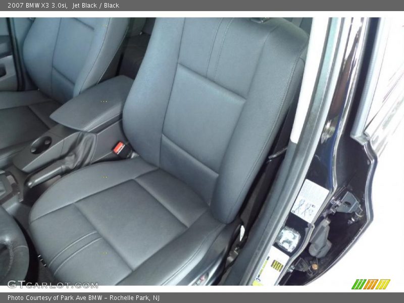 Jet Black / Black 2007 BMW X3 3.0si