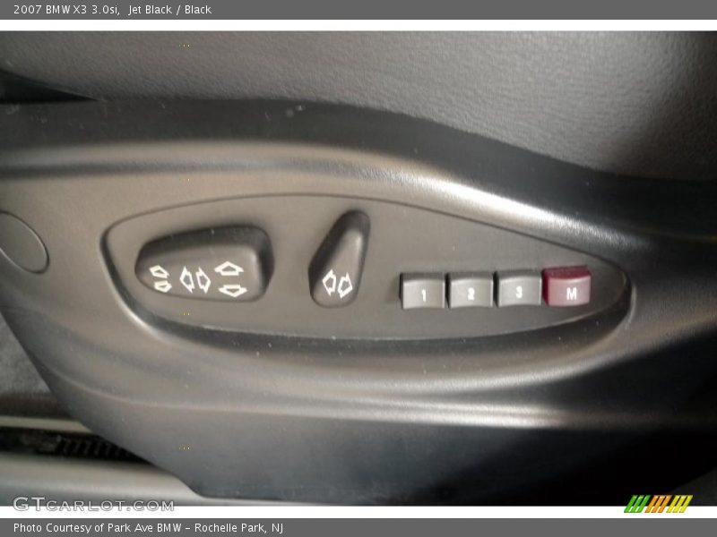Jet Black / Black 2007 BMW X3 3.0si