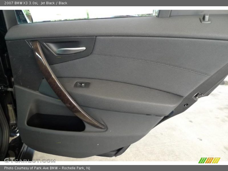 Jet Black / Black 2007 BMW X3 3.0si