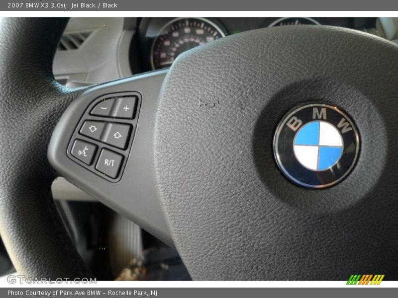 Jet Black / Black 2007 BMW X3 3.0si