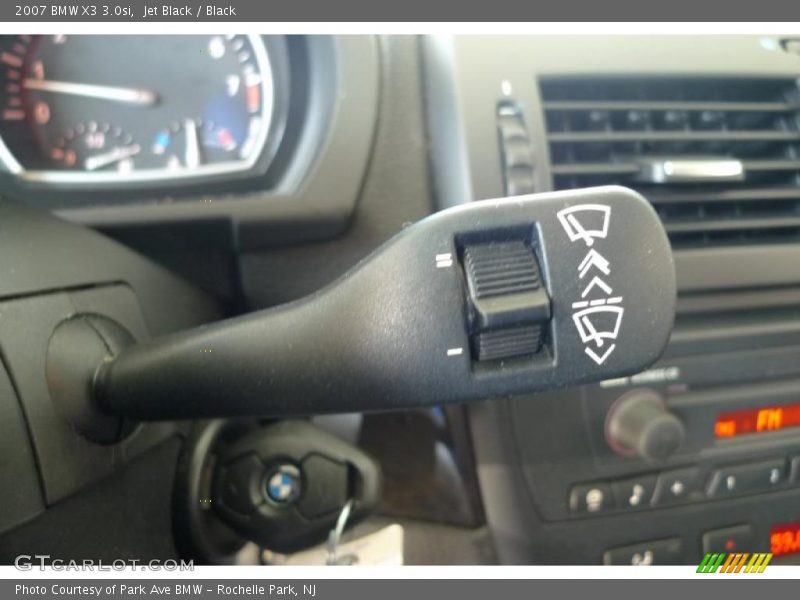 Jet Black / Black 2007 BMW X3 3.0si
