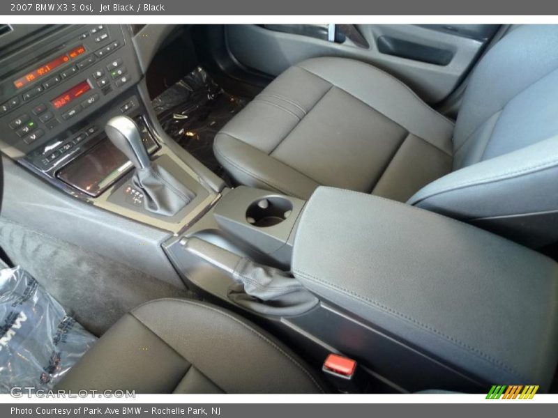 Jet Black / Black 2007 BMW X3 3.0si