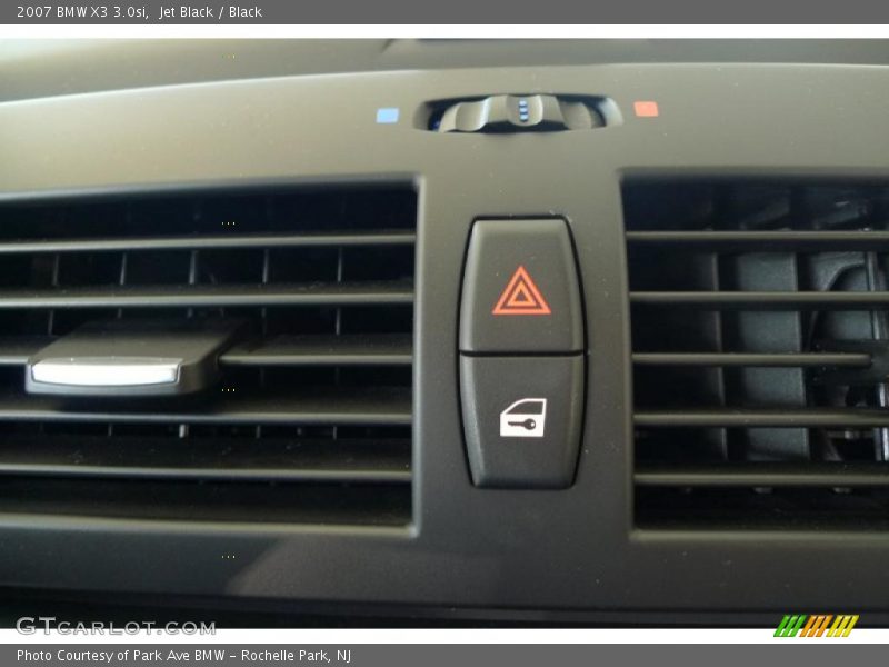 Jet Black / Black 2007 BMW X3 3.0si