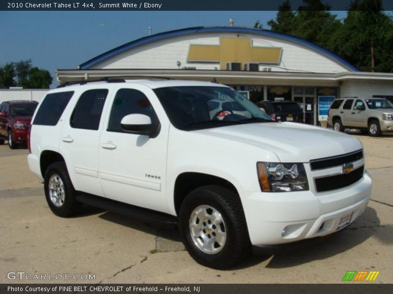 Summit White / Ebony 2010 Chevrolet Tahoe LT 4x4