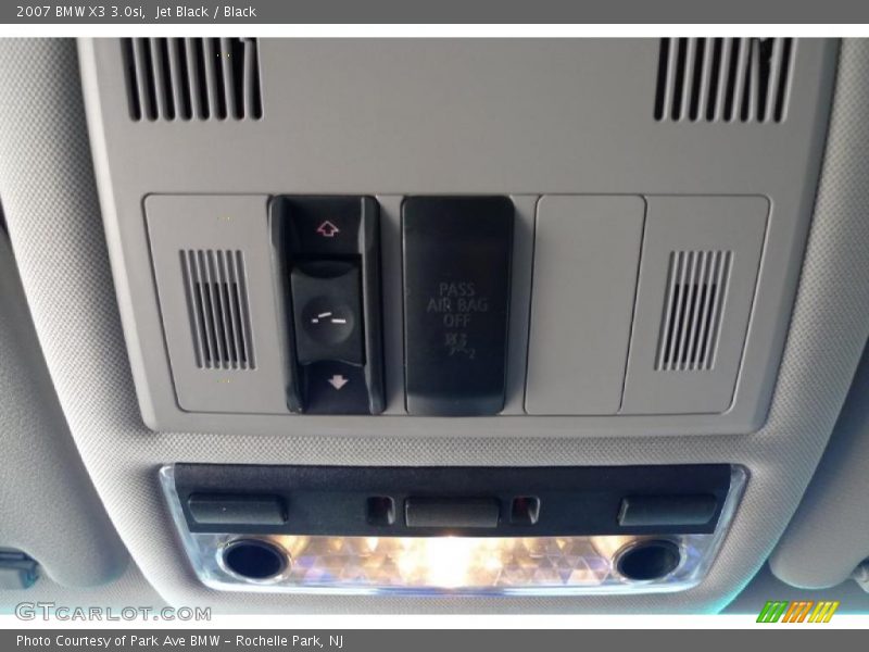 Jet Black / Black 2007 BMW X3 3.0si