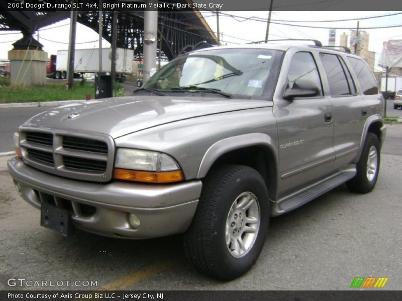 Bright Platinum Metallic / Dark Slate Gray 2001 Dodge Durango SLT 4x4