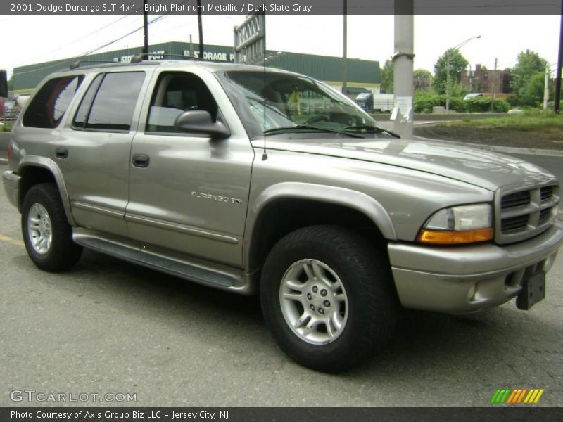 Bright Platinum Metallic / Dark Slate Gray 2001 Dodge Durango SLT 4x4