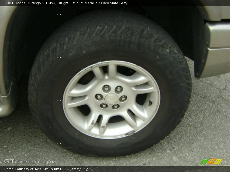 Bright Platinum Metallic / Dark Slate Gray 2001 Dodge Durango SLT 4x4