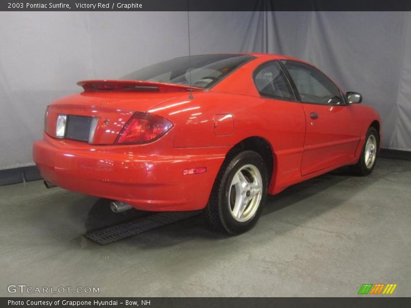 Victory Red / Graphite 2003 Pontiac Sunfire