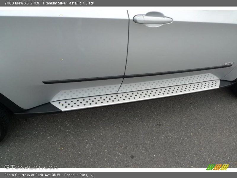 Titanium Silver Metallic / Black 2008 BMW X5 3.0si