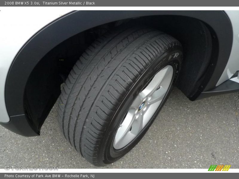 Titanium Silver Metallic / Black 2008 BMW X5 3.0si
