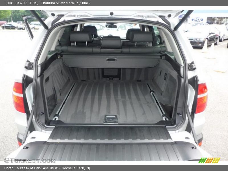 Titanium Silver Metallic / Black 2008 BMW X5 3.0si