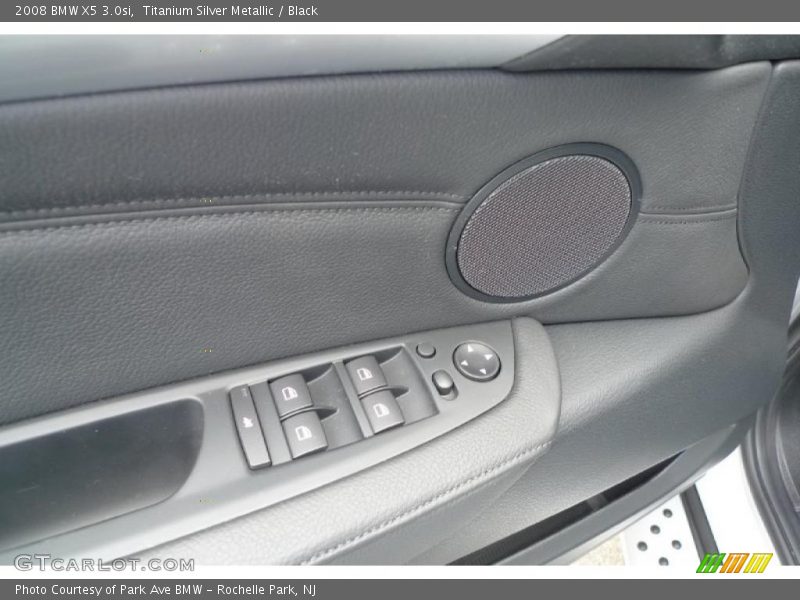 Titanium Silver Metallic / Black 2008 BMW X5 3.0si