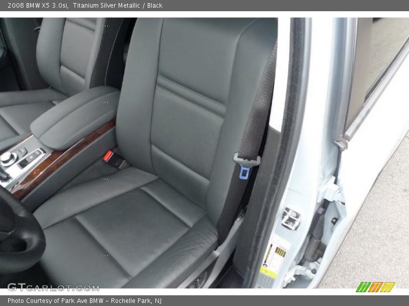Titanium Silver Metallic / Black 2008 BMW X5 3.0si