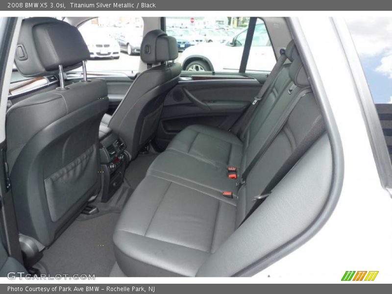 Titanium Silver Metallic / Black 2008 BMW X5 3.0si