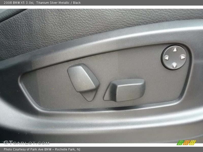 Titanium Silver Metallic / Black 2008 BMW X5 3.0si
