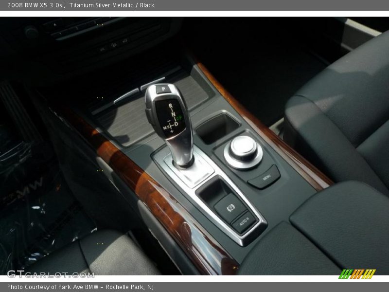 Titanium Silver Metallic / Black 2008 BMW X5 3.0si