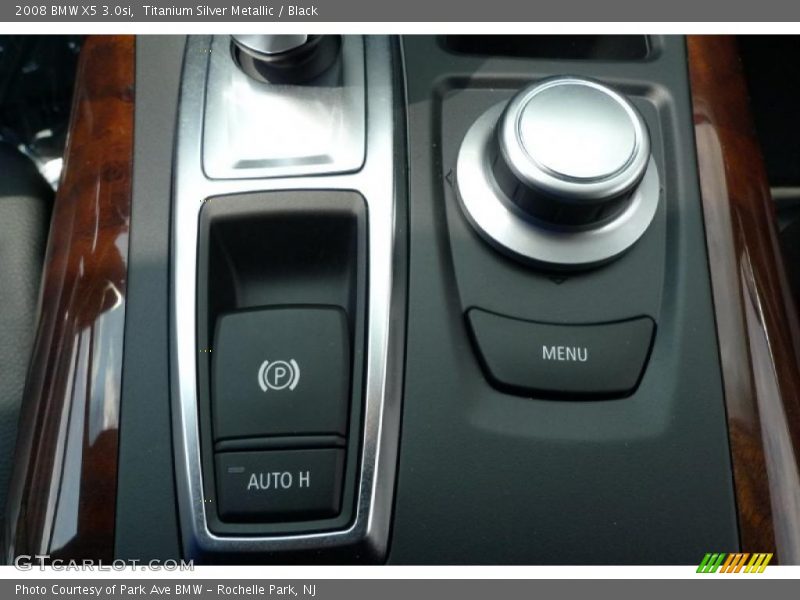 Titanium Silver Metallic / Black 2008 BMW X5 3.0si
