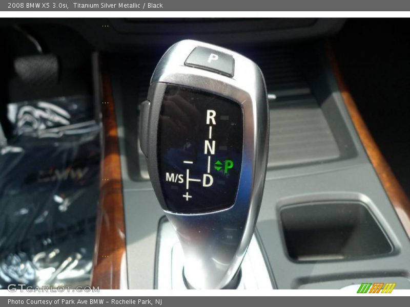 Titanium Silver Metallic / Black 2008 BMW X5 3.0si