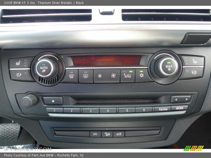 Titanium Silver Metallic / Black 2008 BMW X5 3.0si