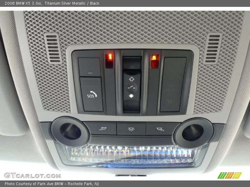 Titanium Silver Metallic / Black 2008 BMW X5 3.0si