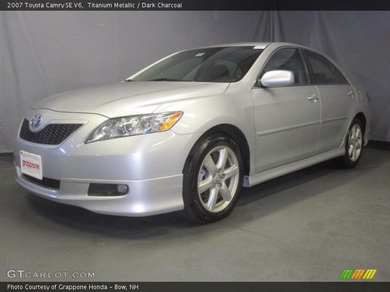 Titanium Metallic / Dark Charcoal 2007 Toyota Camry SE V6