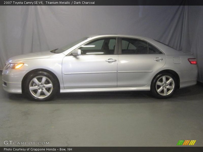 Titanium Metallic / Dark Charcoal 2007 Toyota Camry SE V6