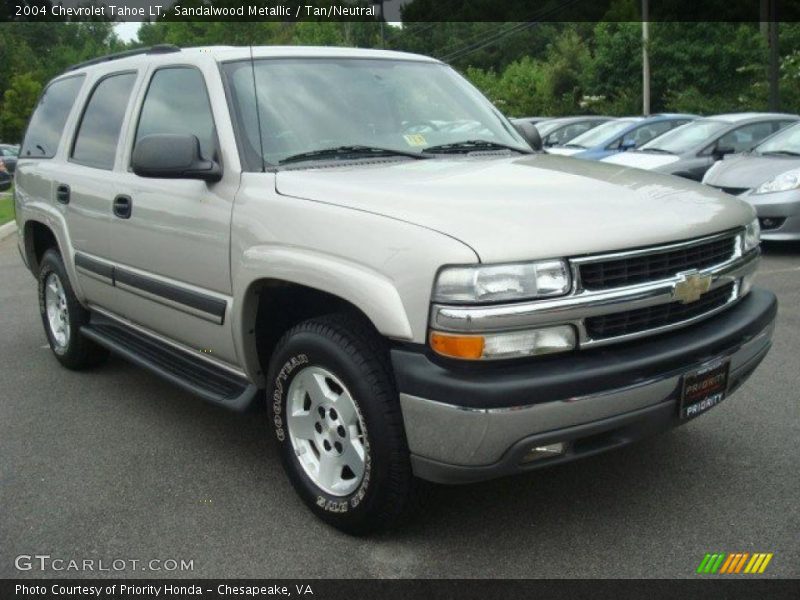 Sandalwood Metallic / Tan/Neutral 2004 Chevrolet Tahoe LT